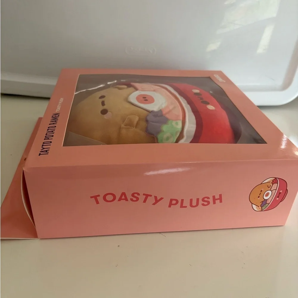 NWT Smoko Tayto Ramen Toasty Heatable Plushie